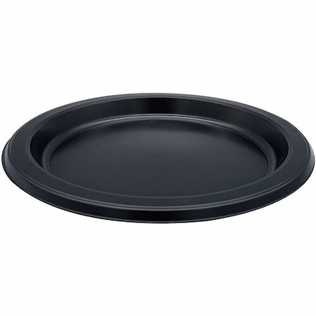 Genuine Joe Genuine Joe Plates, Round, Plastic, Reusable/Disposable, 7in, 12 BK, 125PK GJO10332